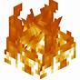 Flame In Minecraft