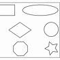 Free Printable Shapes Coloring Pages