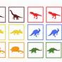 Dinosaur Matching Game Printable Free