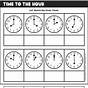 Telling Time Cut And Paste Worksheets