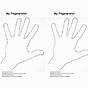Printable Fingerprint Activity Worksheet
