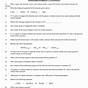 Limiting And Excess Reactants Worksheets With Answers