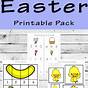 Easter Kindergarten Worksheet