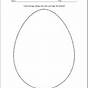 Easy Easter Egg Trace Worksheet