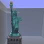 Small Minecraft Statue Of Liberty