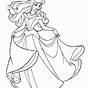 Printable Easy Princess Colouring Pages