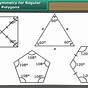 Lines Of Symmetry Polygons Worksheets