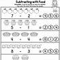 Subtraction Within 10 Pictures Worksheet
