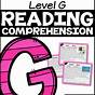 Level G Reading Grade Level