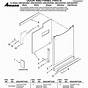 Amana Vth243b06ab Repair Parts Manual