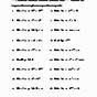 Exponential Expression Worksheet