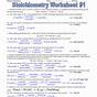 Solution Stoichiometry Worksheet With Answers
