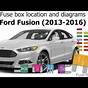 Ford Fusion Fuse Box Location