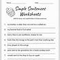 Practice Writing Sentences Worksheets