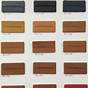 Portland Leather Goods Color Chart