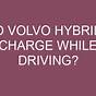 How Do Toyota Hybrids Charge