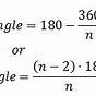 Sum Of All Interior Angles Formula
