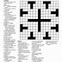 Free Daily Printable Crosswords