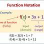 Function Notation Problems And Answers
