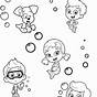 Printable Bubble Guppies Characters