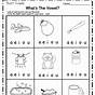 Medial Sounds Worksheets