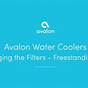Avalon Water Cooler Operating Manual