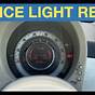 Fiat 500 Service Light Won't Reset