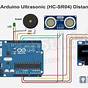 Ultrasonic Sensor Arduino Circuit Diagram