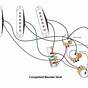 Strat Electric Guitar Wiring Diagram