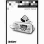 Uniden Mc2700 Marine Radio User Manual