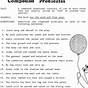 Compound Predicate Worksheet 5th Grade