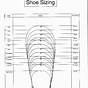 Printable Shoe Size Chart Womens