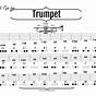 E Flat Trumpet Finger Chart