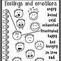 Kindergarten Understanding Emotions Worksheet