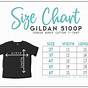 Gildan Heavy Cotton Shirt Size Chart
