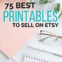Sell Printables On Etsy