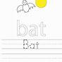 Free Bat Worksheets