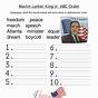 Martin Luther King Jr Worksheets With Answer Key