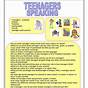 Printable Activities For Teenagers