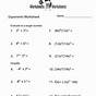 Exponent Word Problems Worksheets