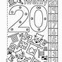 Numbers 1 20 Coloring Pages