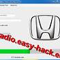 Enter Code For Honda Crv Radio