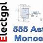 Circuito 555 Astable Y Monoestable