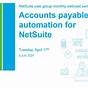 Netsuite Accounts Payable User Guide