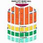 Virtual Seating Chart Radio City