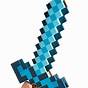 Diamond Minecraft Sword Toy