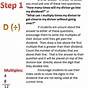 Division Step By Step Worksheet