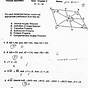 Honors Geometry Worksheets