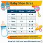 Vans Baby Shoe Size Chart