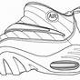 Printable Coloring Pages Of Shoes